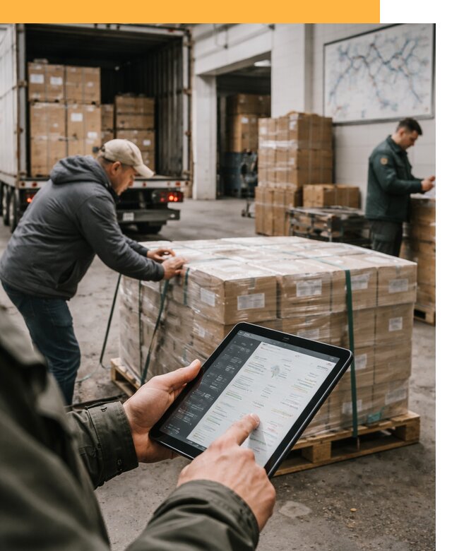 Международные перевозки через третьи страны от 12318 руб