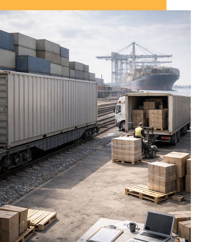 Мультимодальные перевозки грузов по миру от 46193 руб