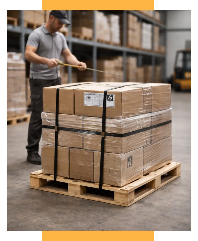 Упаковка и паллетирование грузов от 3593 р. | СетСервис-Плв