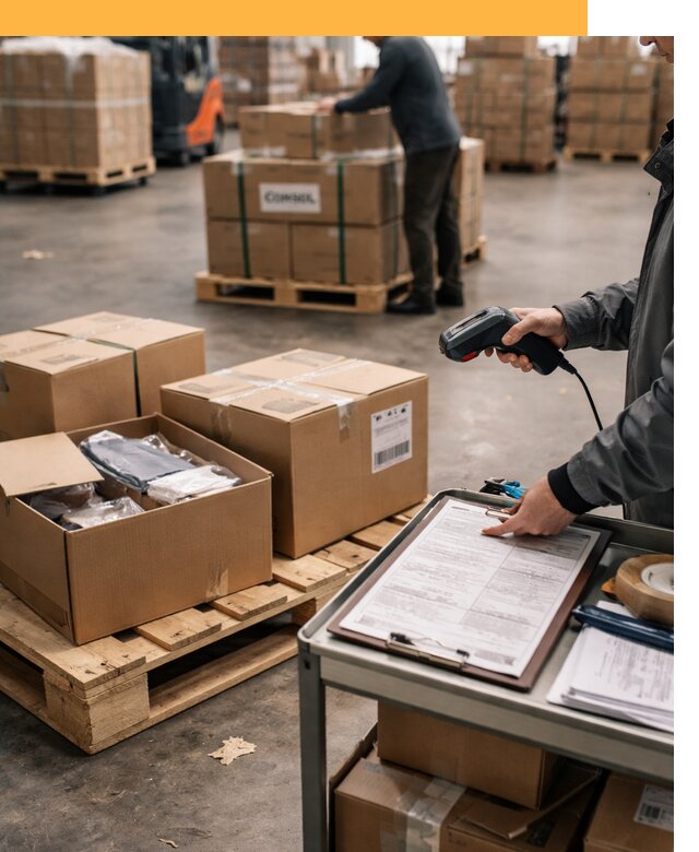 Сборные грузы из Китая: доставка, склад и таможня от 18477