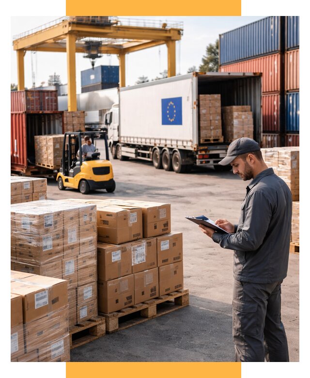 Доставка грузов из Европы от 12318 р., логистика СетСервис-Плв