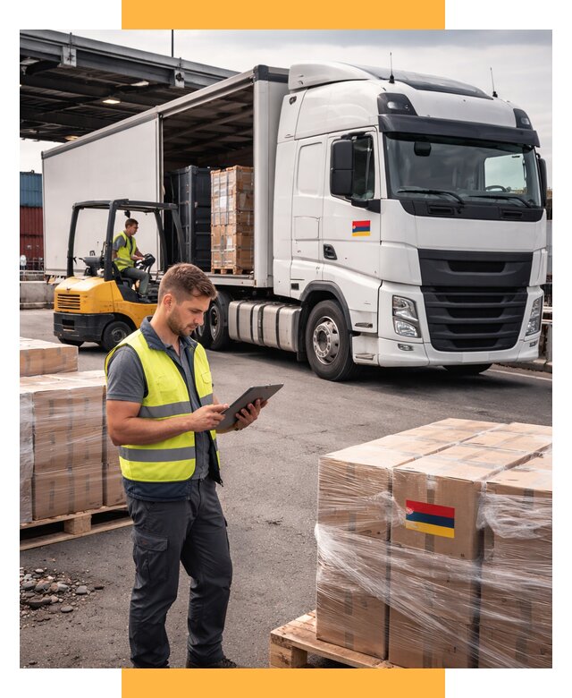 Автоперевозки из Армении от 97518 р. — услуги СетСервис-Плв