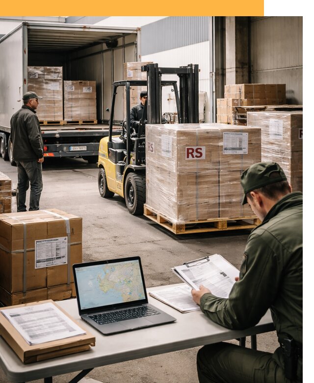 Доставка грузов в Сербию от 46193 руб, международные перевозки