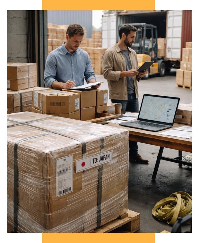 Доставка грузов в Японию от 25663 р., логистика СетСервис-Плв