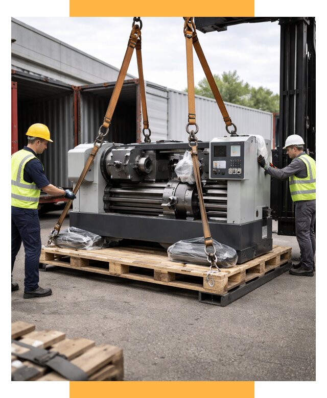 Перевозка станков и таможня от 61590 р. | СетСервис-Плв логистика