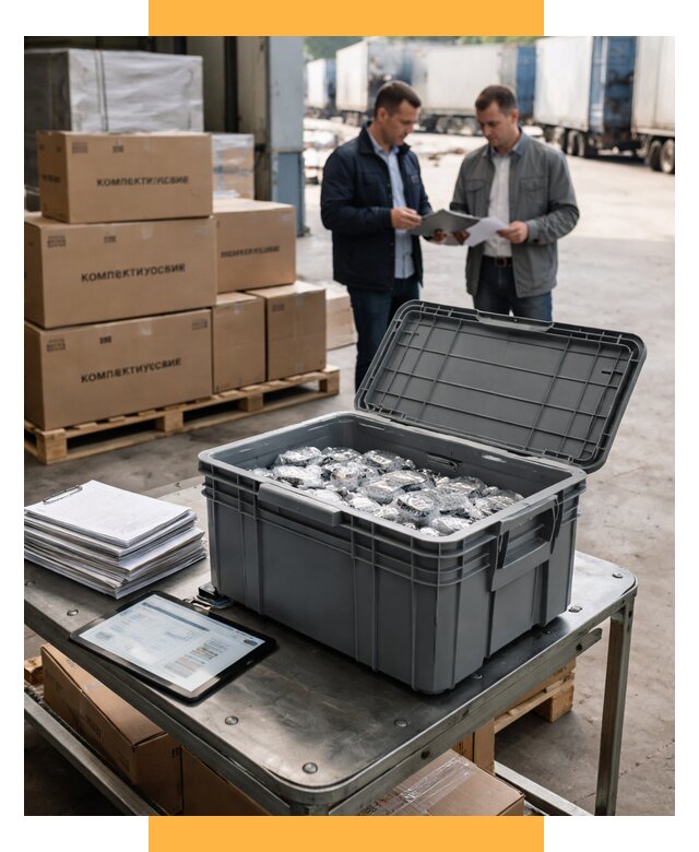 Перевозка комплектующих из Китая от 6672 р. | СетСервис-Плв