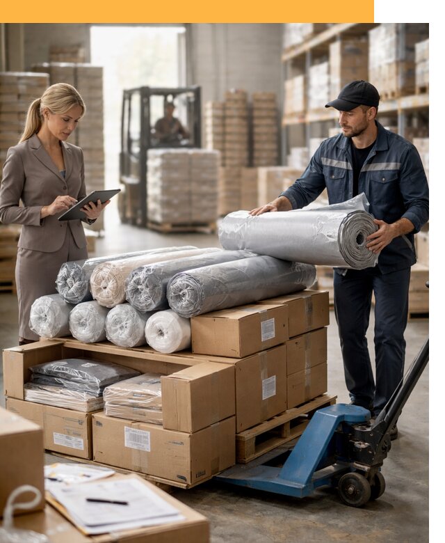 Перевозка текстиля по миру от 15398 руб. с таможней и страхованием