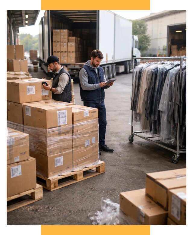 Перевозка и доставка одежды из Китая от 7699 р., СетСервис-Плв