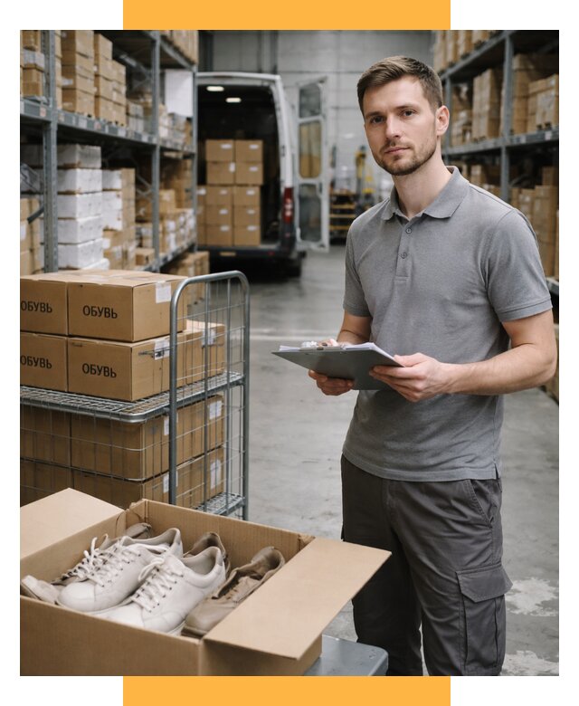 Доставка обуви из Китая и Турции от 4619 р. СетСервис-Плв