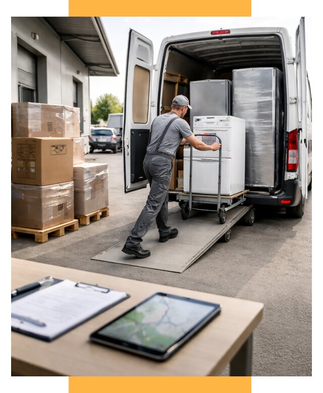 Перевозка бытовой техники от 6672 р. - логистика СетСервис-Плв