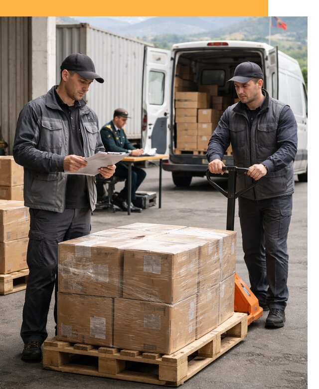 Доставка грузов через Армению, быстрая таможенная очистка от 25663