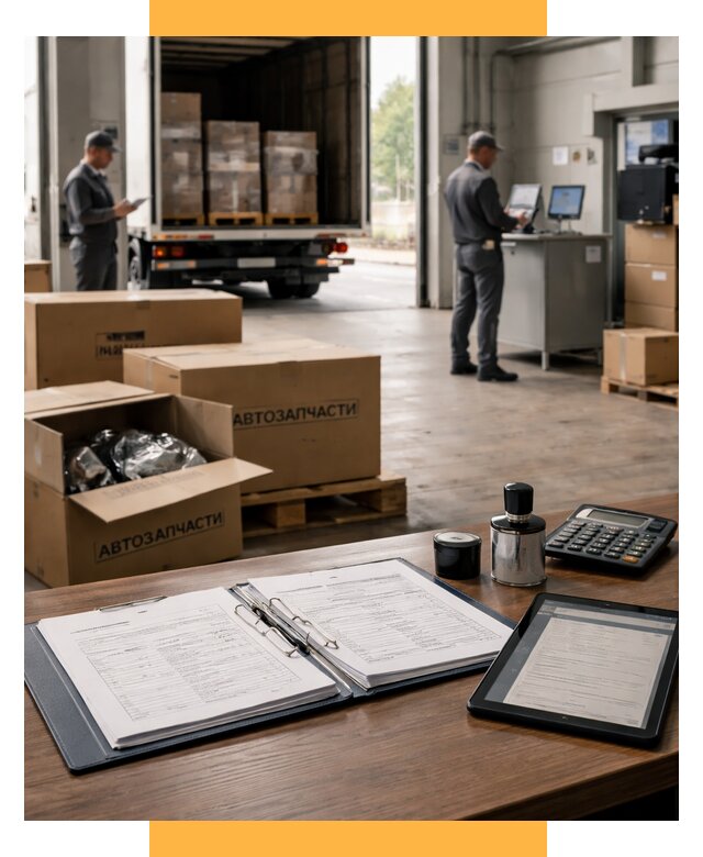 Таможенное оформление автозапчастей под ключ от 8725 р., СетСервис-Плв