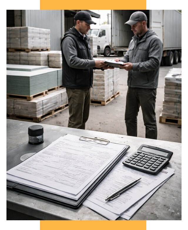 Таможенное оформление стройматериалов от 8725 р. | СетСервис-Плв