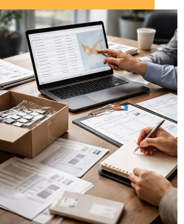 Поиск надежного поставщика в ОАЭ от 12318 рублей