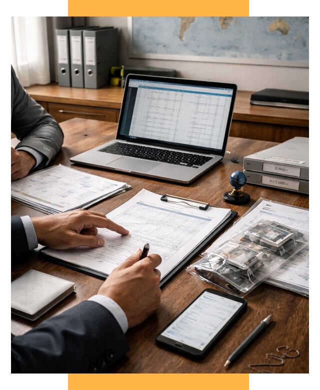 Проверка поставщика за рубежом от 8725 р. | СетСервис-Плв аудит