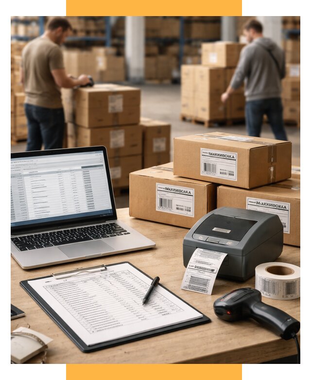 Маркировка импортных товаров от 4619 р. под ключ, СетСервис-Плв