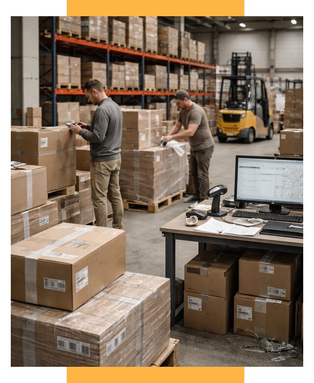 Склад консолидации в Европе от 6672 р., услуги СетСервис-Плв